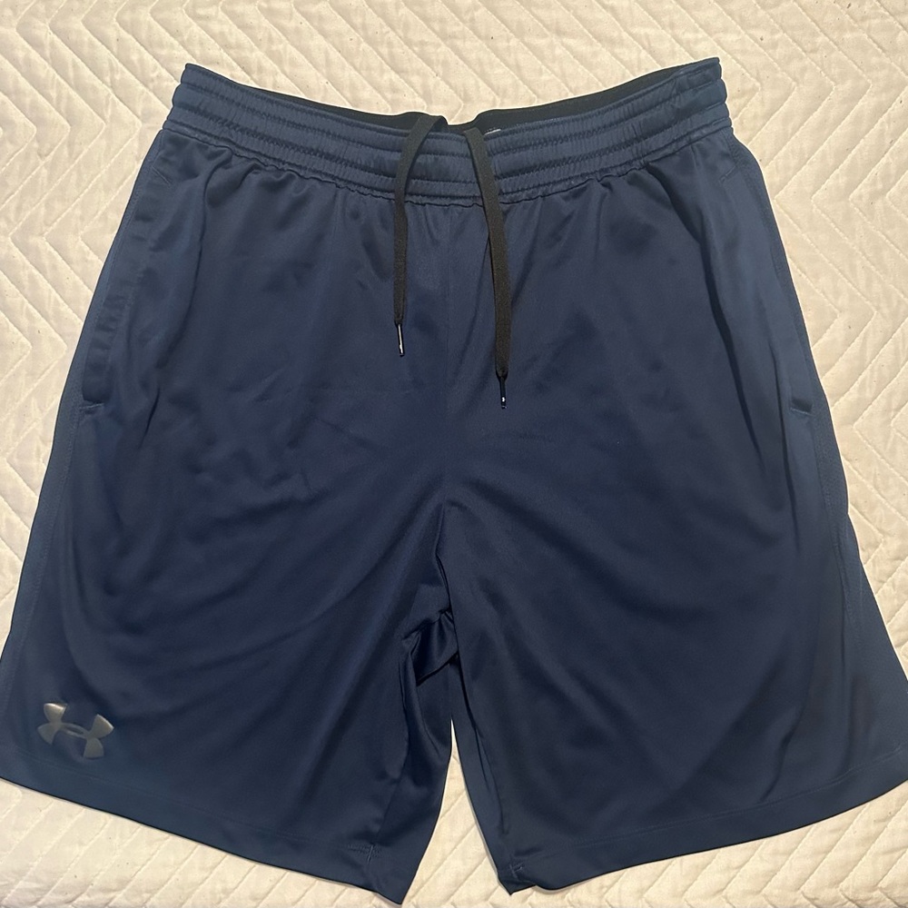 Under Armour Men's Navy Blue Athletic Shorts